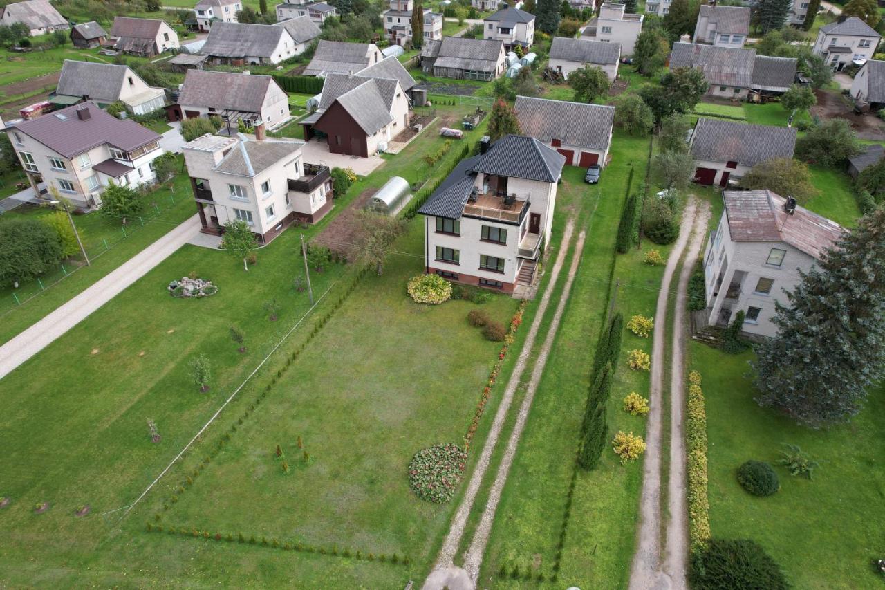Vorutos Terasa Daire Anykščiai Dış mekan fotoğraf